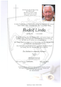 Parte Rudolf Linda + 14.10.2021