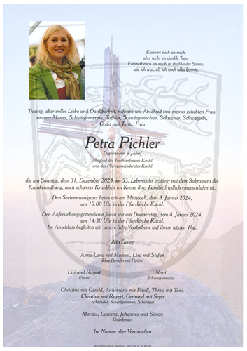 Pichler Petra + 31.12.2023